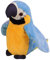 Sprechender Papagei Spielzeug Nachsprechendes Plüschvogel Papagei Vogel Plüschtier Kuscheltier Spielzeug Talking Parrot Plüsch Spielzeug für Kinder Mädchen Jungen