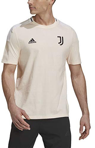 adidas T-shirt Juventus pour homme, Teinte rose/noir, Taille XL