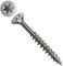 3X40 Vis à bois, entraînement Torx, tête plate fraisée T-Star Plus, dentelée rectifiée, vis autotaraudeuse à 4 pointes en acier inoxydable A2 antirouille Spax pour terrasse 200 pcs