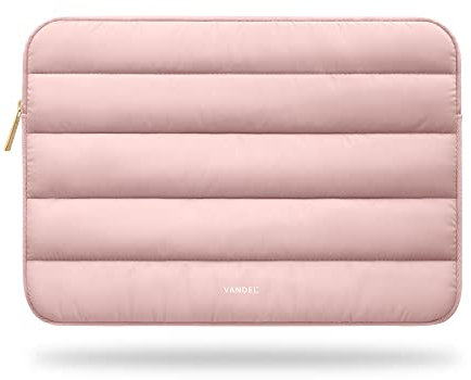Vandel - The Original Puffy Laptop Sleeve 13-14 Inch Laptop Sleeve Pink Laptop Sleeve for Women Carrying Case Laptop Cover for MacBook Pro 14 Inch Sleeve, MacBook Air Sleeve 13 Inch, iPad Pro 12.9