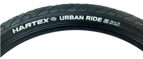 HARTEX Urban Ride NEUMÁTICOS, Unisex Adulto, Negro, 700C x 40