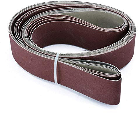 6 pezzi/set 2 X 72 nastri abrasivi abrasivi per levigatrice 10 nastri di carta vetrata, H