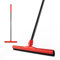 Bodenwischer, CLEANHOME Wasserschaber Boden，137.2 cm Teleskopstange, Boppelschichtiger Eva-Schaber, Bodenschaber für Badezimmer, Garage, Kanalisation für Haustiere, Marmor, Glasfliesen (Rot)