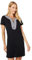 Tommy Hilfiger Women's Short Sleeve Essential Everyday Dress, Black, S