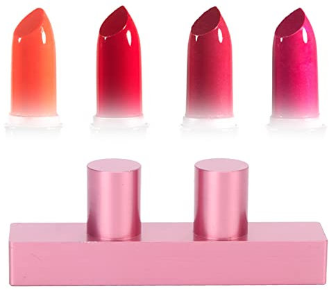 2-Loch-Lippenstift-Pressform Zum Selbermachen, Aluminium-Mehrzweck-Lipgloss-Balsam-Füllmaschine für Make-up