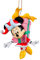 Kurt S. Adler Addobbo natalizio disney Minnie per albero di natale in resina D10 cm