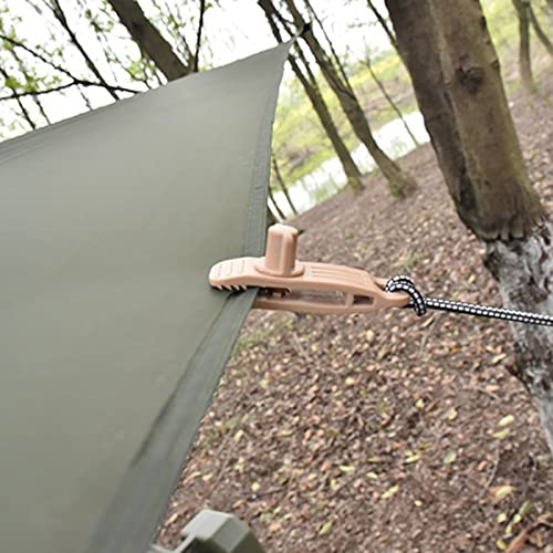 SPORTARC 20 Stück Planenclips, robuste Zeltklammern für die Befestigung von Planen, Markisen, Planen, Outdoor-Camping, Wohnwagen-Vordächer
