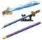 Tarcury Set di Costruzione Spada Cosplay Anime Zoro, Modello Katana Samurai da 98.5cm con Fodero e Supporto, Regalo da Collezione Ideale per Fan e Adulti (936 Pezzi)