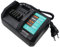 BYCUFF Chargeur 14.4V-18V DC18WA pour Maktec DC18SG DC1851 BL1813G BL1415G BL1815G BL1413G UH522D UM167D UR180D (Prise EuropéEnne)