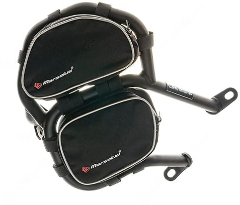 Taschen für Outback Motortek-Sturzbügel kompatibel mit Aprilia Tuareg 660 2021-2024 (4er-Set)