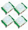 JESSINIE 4pcs HC-SR501 PIR Infrared Sensor Human Body Pyroelectric Infrared Detector Motion Module for Arduino Raspberry Pi