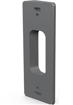BBTISG Wedge Doorbell Adjuster Bracket, 15° Angle Mount WiFi Video Angle Adjustment Mounting Plate Bracket Replacement Angle Adjustment Video Doorbell Mounting Plate Bracket Wedge Kit (Left Right)