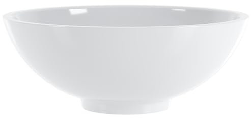 Lomadox Waschbecken B/H/T ca. 34/13/34 cm Waschtisch Aufsatzwaschbecken Keramik in weiß