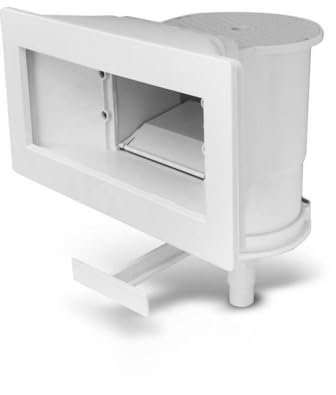 Skimmer Set Basic Breitmaul mit Einlaufdüse 2 I Schlauchanschluss Ø 38 mm I weiß