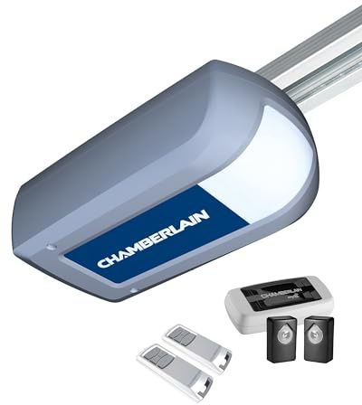 Chamberlain ML1040EV-Smart Garagentorantrieb - Kraftvoll & Leise - Smart-Home-Fähig - Mit myQ Starter Kit - 1000 N Zugkraft - Einfache Montage