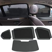 HHCVN Auto Seitenfenster Sonnenschutz Für Skoda Octavia Combi (2019–2024), Magnetische Sonnenblenden Block UV Strahlenschutz Auto ZubehöR,F/7pcs-wholecar