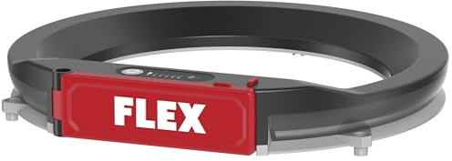 FLEX Akku Lichtring WL 1000 GE 6 (LED Akku-Licht für Wand- und Deckenschleifer GE 6, 2 Helligkeitsstufen, mit USB-C ladeanschluss, LED Akku-Kapazitätsanzeige, Ringleuchte) 534554