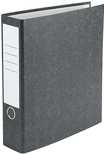 White Box Charcoal A4 Lever Arch 70 mm Files (Pack of 10)