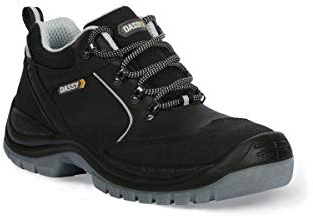 DASSY® Jupiter S1P Sicherheitsschuhe - Größe 47 - SCHWARZ