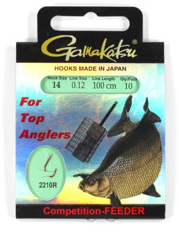 Gamakatsu Bks-2210R Bream-Feeder1M Comp Gr. 16