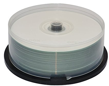 Promedia DVD-R, Weiß, mit Tintenstrahldrucker bedruckbar, 25 Stück