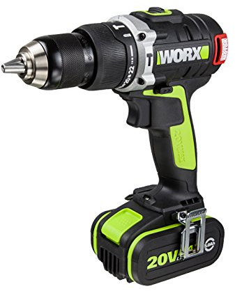 WORX WU309 20V 5.0Ah Professional Lithium-Ion Brushless Motor Hammer Drill