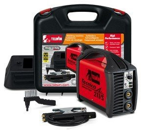 Telwin Tecnica 211/S - Saldatrice per elettrodi, 180 A, 230 V