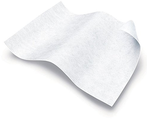 Medline Ultrasoft Einweg-Trockenreinigungstücher, Mehrzweck-Trockentuch, für Babytücher, Inkontinenz-Pflege, Entfernen von Make-up und Reinigung von Oberflächen, 12x14 - 1080 ct, weiß, 1