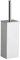 Premier Housewares Porte-Brosse et Brosse WC . Porte Balais en INOX