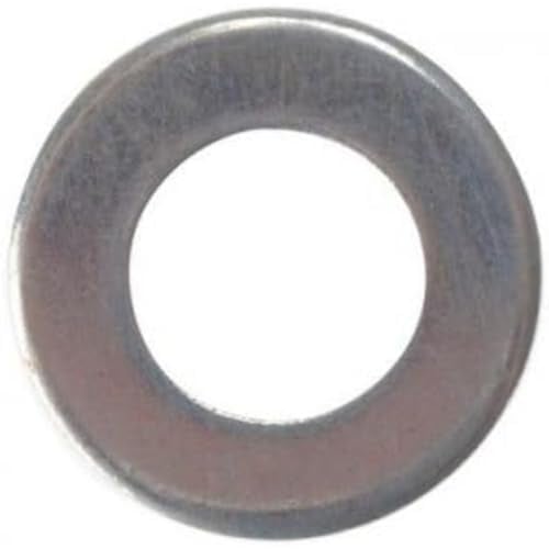 Merriway BH02763 (20 Pcs) Steel Flat Washer M12 (1/2 inch) Internal Diameter Bright Zinc Plated - Pack of 20 Pieces