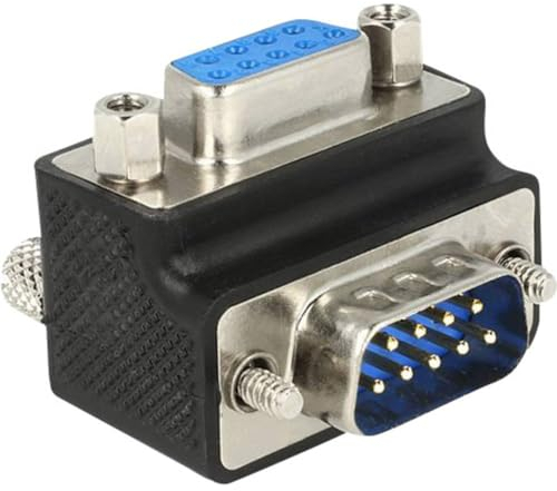 DeLock Adapter D-Sub9 -> D-Sub9 St/Bu 270° Schrauben tauschbar, 65595