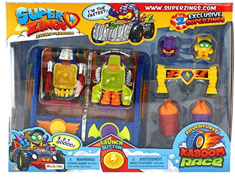 SUPERTHINGS Kaboom Race – Contains 2 Vehicles and 2 Exclusive Figures