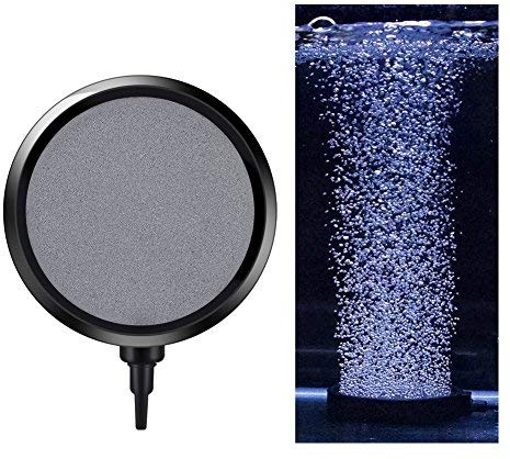 aquarium blasenstein,Aquarium Luftausströmer Deko,Aquarium Sprudler,Aquarium-Luftscheibe,Für Aquarien,Luftblase,Luftscheibe,Dichichir,Ersatz Für Den Tank Für Koi-Fische,Teich,10,7 cm,Hydrokultur,Dekor