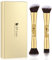 DUcare Pinceau Fond de Teint 2PCS Professionnel Kabuki pour Maquillage du Visage pour Fond de Teint Liquide, en Crème ou en Poudre