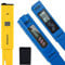 Monzana® Wassertester 3in1 Set | Messgerät für PH TDS EC und Temperatur | Pool Tester Digital Wasserprüfer