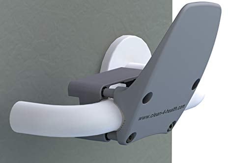 Handfrei Türöffner clean4health in anthrazit, zur Senkung des Infektionsrisikos an Türgriffen (15-24 mm Durchmesser), 9530x0000