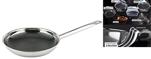 Ilsa ILS600M26 Professionelle Pfanne 26 dreifache Induktionsschicht 1513