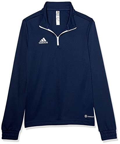 adidas unisex-child Entrada 22 Training Top Team Navy Blue Medium