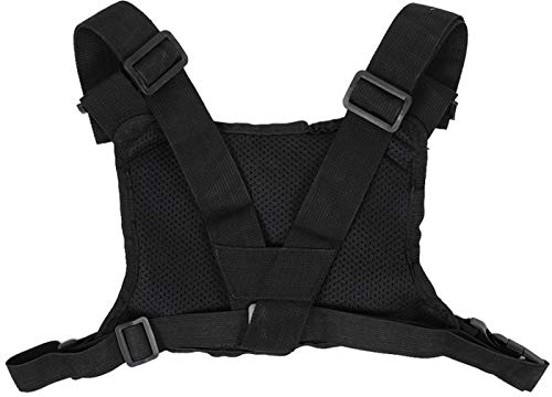 Ladieshow Porte Radio Tactique Poitrine, Sac De Poitrine Tactique, Sac De Poitrine Homme Tactique, Sacoche De Torse Homme, Poche Poitrine pour Ateliers De Production, Chantiers De Construction