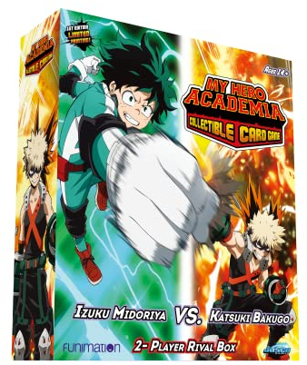 Jasco My Hero Academia Collectible Card Game - Izuku Midoriya vs. Katsuki Bakugo 2-Play Rival Decks - EN