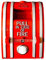 Sonnette de porte sans fil étanche - Rouge - Rétro - Étanche - Installation facile pour l'extérieur, la maison, le jardin, la cour