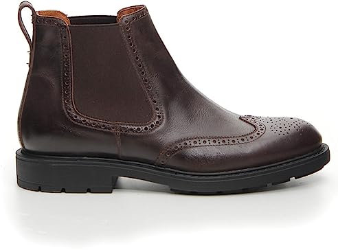 NEROGIARDINI Beatles coda di rondine in pelle Marrone CAFFE 43