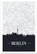 wandmotiv24 Poster als Wanddeko, Größe 60x40cm, Straßen Karte Berlin, Deutschland, Hauptstadt, Reisen, Moderne Wanddeko, Wandbilder, Deko, Bild M0133