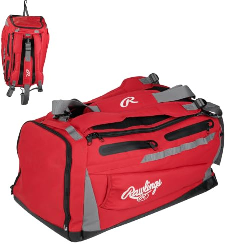 Rawlings | MACH Hyrbid Rucksack/Duffle Ausrüstungstasche | Baseball und Softball
