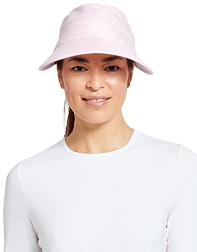 Solbari Women's Wanderlust Visor UPF 50+ | Lightweight, breathable visor with moisture-wicking sweatband and convertible design for golf, hiking and everyday wear