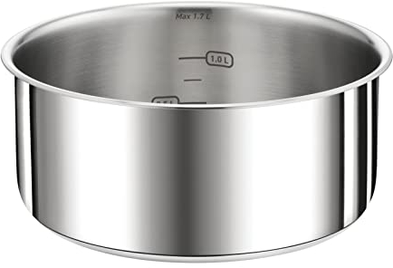 Tefal Ingenio Preference Saucepan 16 cm, Stackable, Stainless Steel, Induction, Versatility, Space Saving L8982804