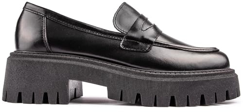 SOLE Lexi Penny Shoes UK 7 Black