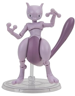 Pokémon PKW2417-15cm Select Figure - Mewtu, offizielle bewegliche Figur