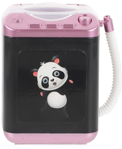 Mini Rondella Per Pennelli Trucco Piccola Spugnetta Per Il Trucco Lavatrice Detergente Automatico Per Il Trucco Pulizia Della Casa Delle Bambole Bambino Giocattolo Plastica Piccolo