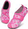 SAGUARO Kinder Badeschuhe Wasserschuhe Jungen Mädchen Schwimmschuhe Strandschuhe Kleinkind rutschfest Barfußschuhe, Touch X, Rot, 32/33 EU